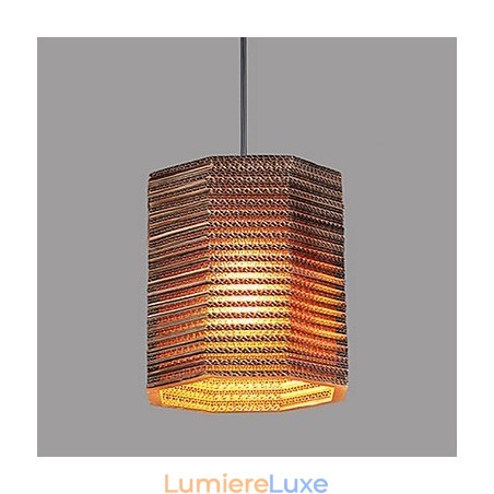 Suspension 1 lumière en tissu moderne Suspension 1 lumière en tissu moderne
