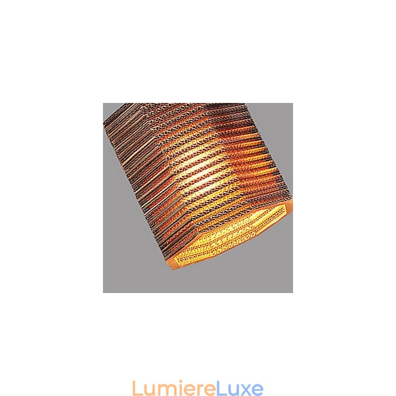Suspension 1 lumière en tissu moderne