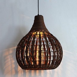 Suspension style mini-tableau style lanterne country