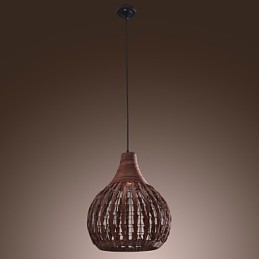 Suspension style mini-tableau style lanterne country