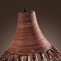Suspension style mini-tableau style lanterne country