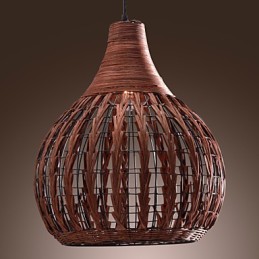 Suspension style mini-tableau style lanterne country