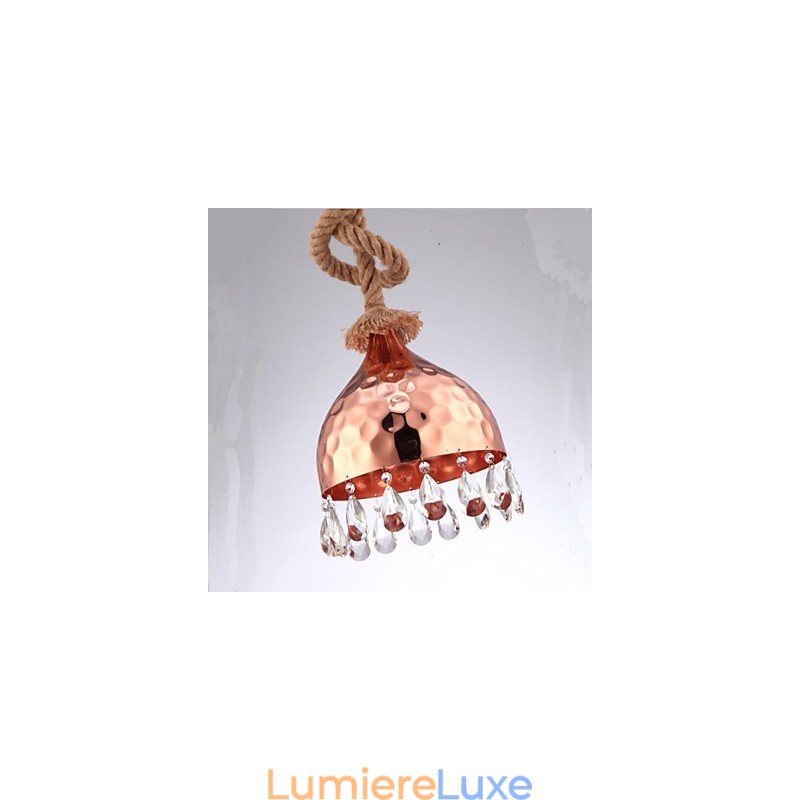 Lustre Country Américain Lustre Corde Créatif
