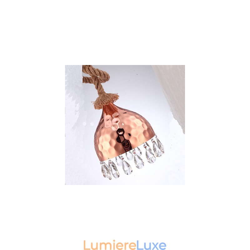 Lustre Country Américain Lustre Corde Créatif
