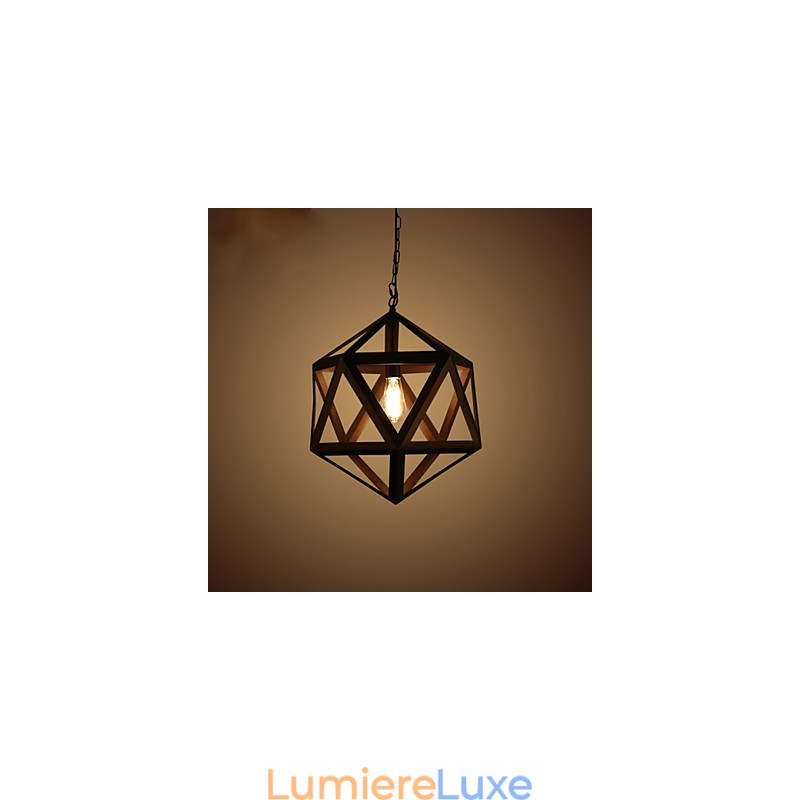 Lampe suspendue en métal créative, lampes suspendues modernes, lampe suspendue pour café
