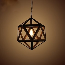 Lampe suspendue en métal créative, lampes suspendues modernes, lampe suspendue pour café