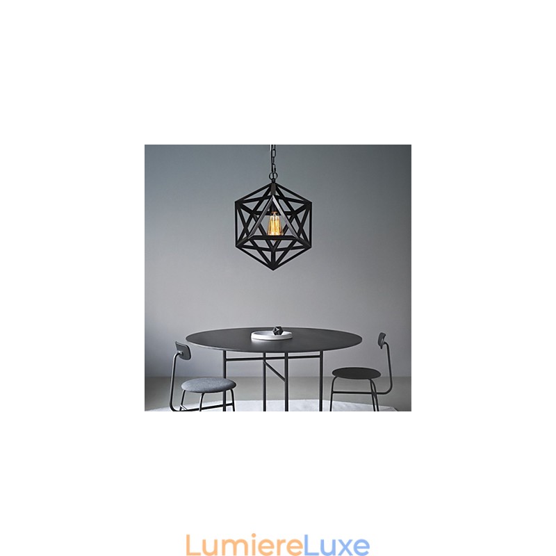 Lampe suspendue en métal créative, lampes suspendues modernes, lampe suspendue pour café