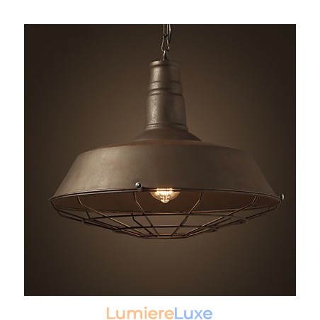 Lustre rétro américain en fer forgé minimaliste d'Europe du Nord Lustre rétro américain en fer forgé minimaliste d'Europe du Nord