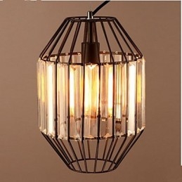 Pendentif cage à oiseaux créatif rétro américain
