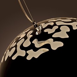 Suspension moderne et contemporaine en forme de bol