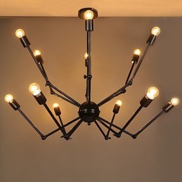 Lampe suspendue en métal créative, lampes suspendues modernes, lampe suspendue pour café