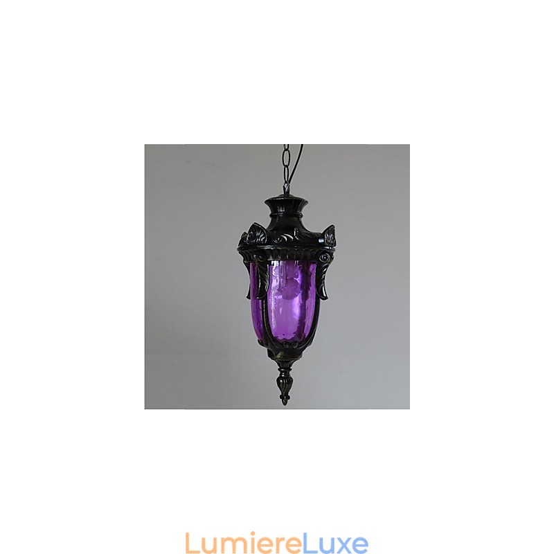 Pendentif d'art simple industriel rétro