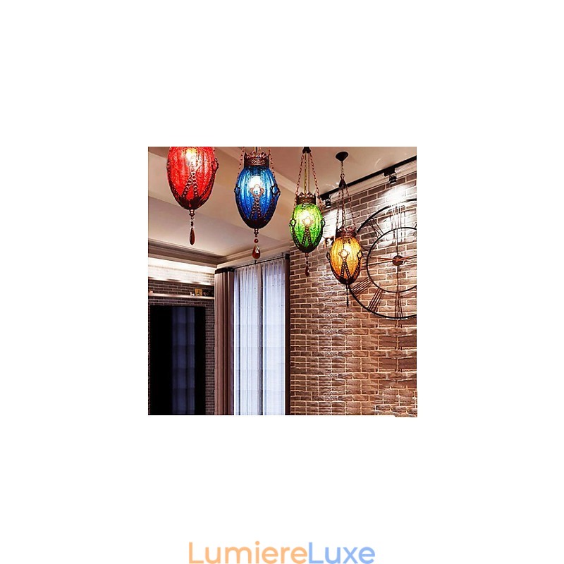 Lustre simple rétro Coffee Deck One de style pastoral et industriel