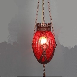 Lustre simple rétro Coffee Deck One de style pastoral et industriel