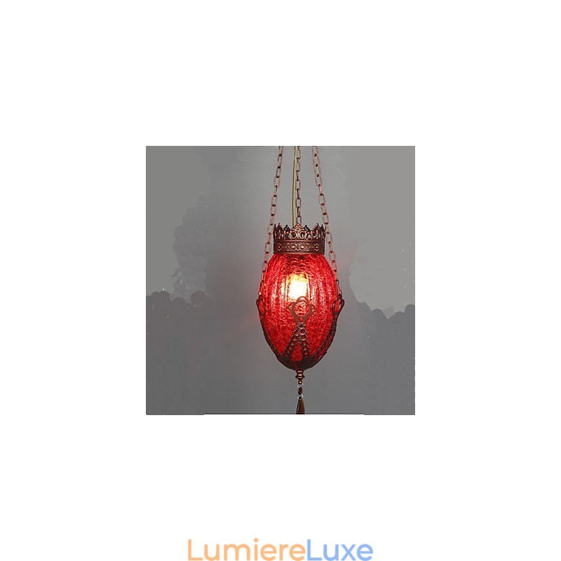 Lustre simple rétro Coffee Deck One de style pastoral et industriel