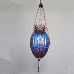 Lustre simple rétro Coffee Deck One de style pastoral et industriel