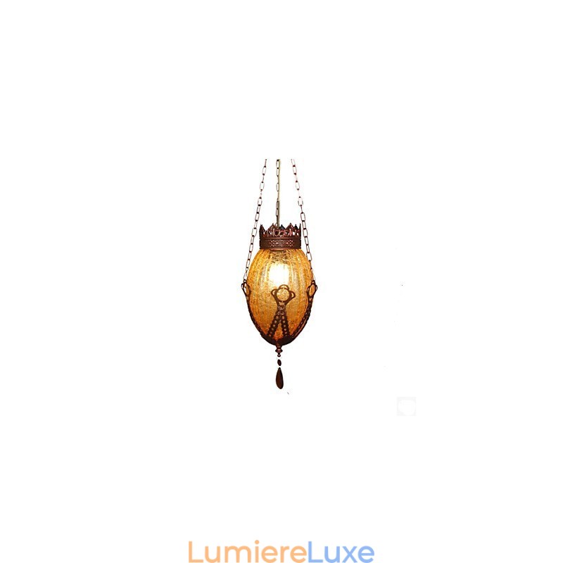 Lustre simple rétro Coffee Deck One de style pastoral et industriel