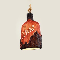 Lustre à une tête, petit modèle, style café américain, style Internet