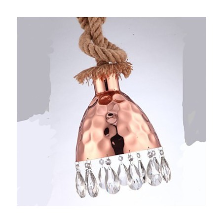 Lustre Country Américain Lustre Corde Créatif