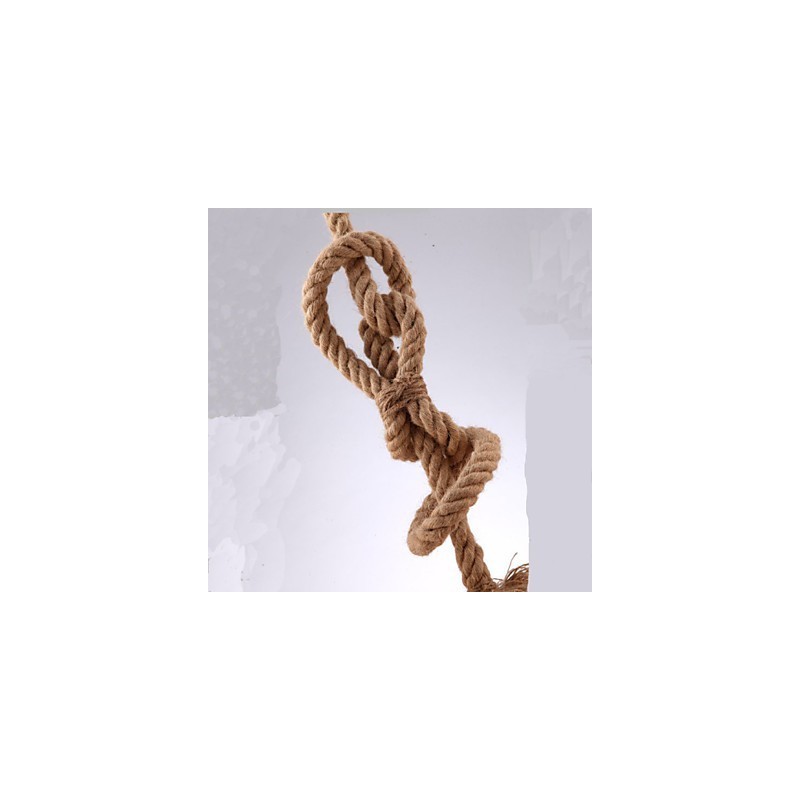 Lustre Country Américain Lustre Corde Créatif