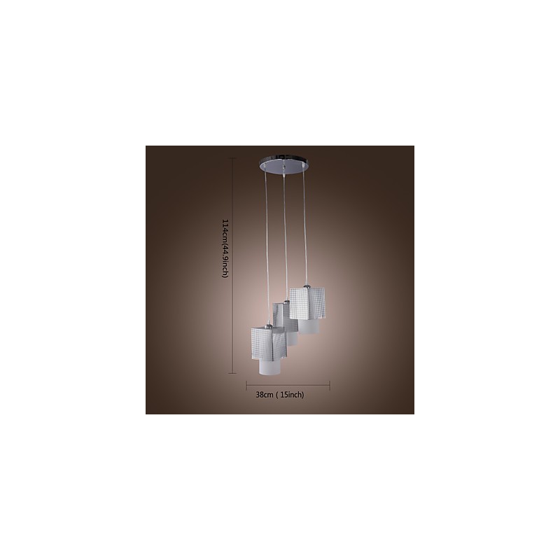 Suspension électrolytique de style mini contemporain moderne