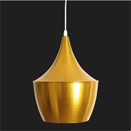 Suspension de table Americange Gold à 3 têtes en aluminium