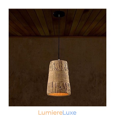 Lampe à suspension industrielle rétro en ciment Lampe à suspension industrielle rétro en ciment