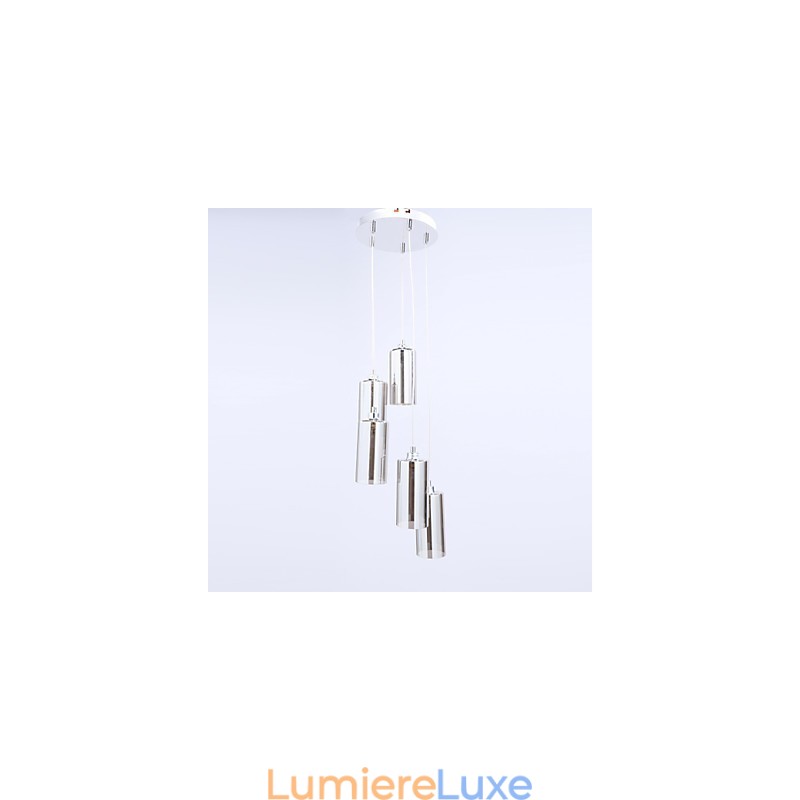 Lampe en verre transparent simple, moderne et créative
