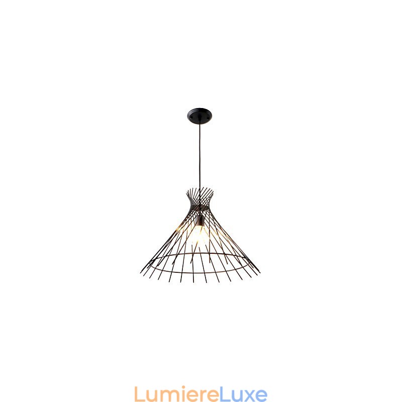 Lustre Suspension Mini Style Rustique Lodge Rétro Garage Métal