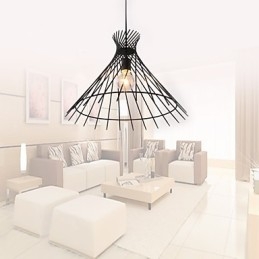 Lustre Suspension Mini Style Rustique Lodge Rétro Garage Métal