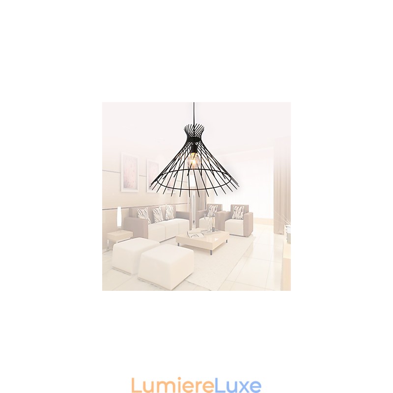 Lustre Suspension Mini Style Rustique Lodge Rétro Garage Métal