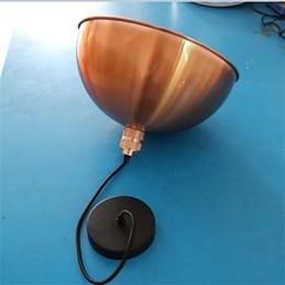 Un lustre en fer rétro unique