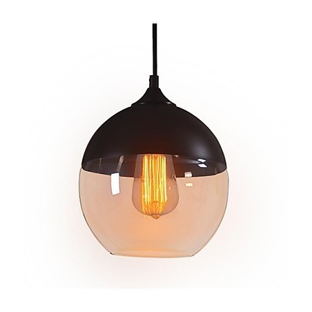 Suspension en verre vintage moderne WestMenLights, diamètre 200 mm Suspension en verre vintage moderne WestMenLights, diamètre 200 mm