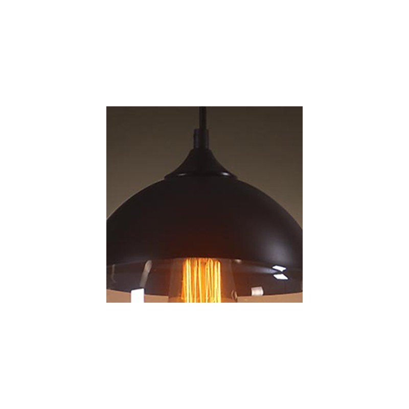 Suspension en verre vintage moderne WestMenLights, diamètre 200 mm