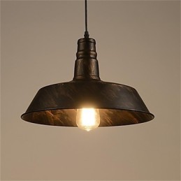 Lustre rétro minimaliste unique de 360 mm de diamètre
