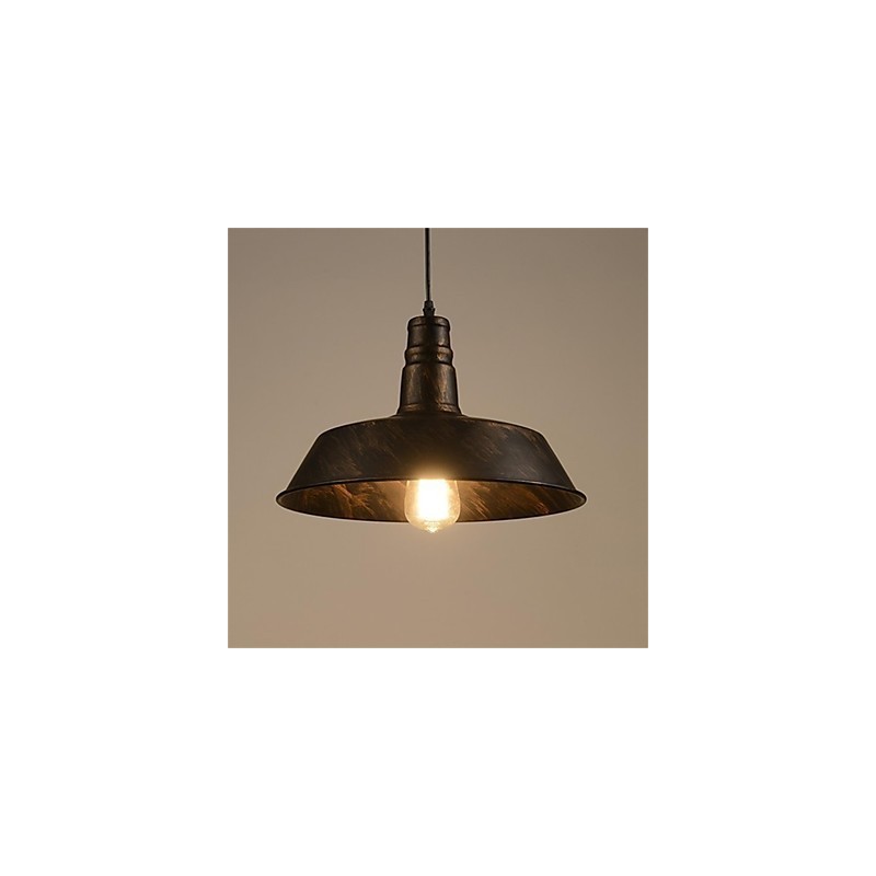 Lustre rétro minimaliste unique de 360 mm de diamètre