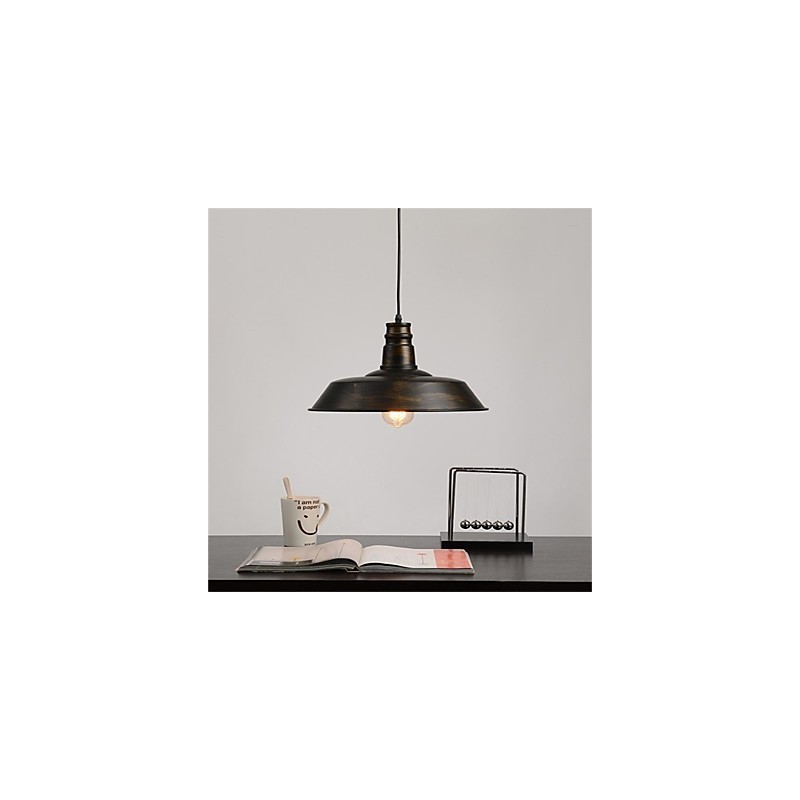 Lustre rétro minimaliste unique de 360 mm de diamètre