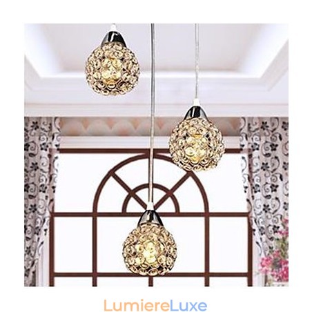 Lustre en cristal K9 pour petits repas Lustre en cristal K9 pour petits repas