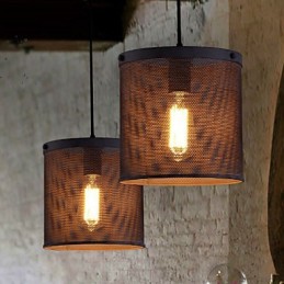 Lustre en métal de style mini contemporain moderne