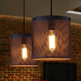 Lustre en métal de style mini contemporain moderne