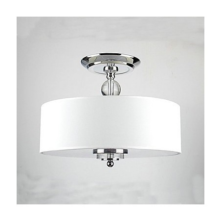 Suspension moderne et élégante à 3 lumières avec abat-jour en flanelle Suspension moderne et élégante à 3 lumières avec abat-jour en flanelle