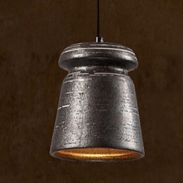 Lustre suspendu en céramique de style rétro pour salon de thé
