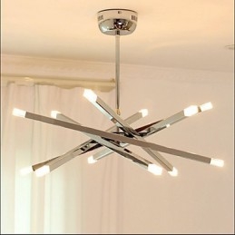 Lustre à 12 lumières design créatif et tendance