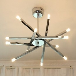 Lustre à 12 lumières design créatif et tendance