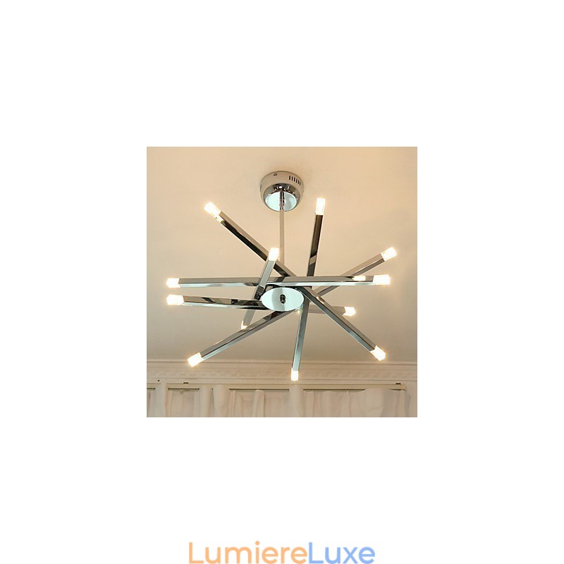 Lustre à 12 lumières design créatif et tendance