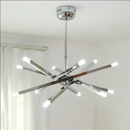 Lustre à 12 lumières design créatif et tendance