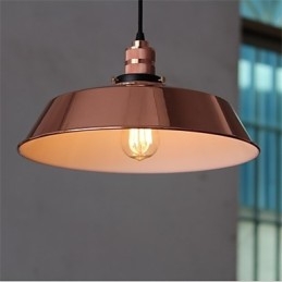 Lustre rétro minimaliste unique de 360 mm de diamètre