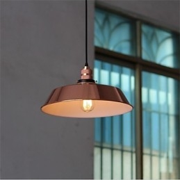 Lustre rétro minimaliste unique de 360 mm de diamètre