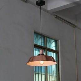 Lustre rétro minimaliste unique de 360 mm de diamètre