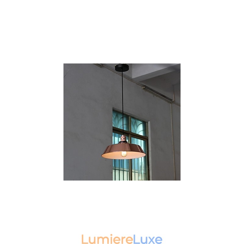 Lustre rétro minimaliste unique de 360 mm de diamètre